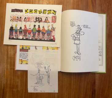 De Doorzon familie - Originele inkttekening + Hoogste tijd met tekening en ex- libris - Cartonné - (2004/2015) | Catawiki