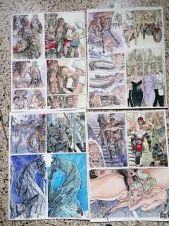 Malik (Alias Phénix) - 4 Original colour page - Les Centaures - 2004 | Catawiki