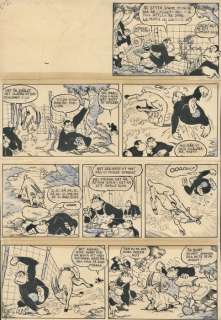 Toonder Studio’s (Lensen, Wim) - 1 Original page - Sim en Pans - De bokkige bok - 1950 | Catawiki