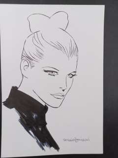 Zaniboni, Sergio - 1 Pencil drawing - Ritratto di Lady Kant - 2009 | Catawiki