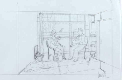 Loustal | Avant le noir, illustration Ã  la mine de plomb… | Millon