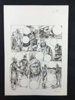 Serpieri, Paolo Eleuteri - 1 Original page - Il Trattato dei Seminoles | Catawiki