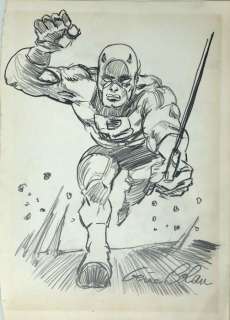 Colan, Gene - 1 Original drawing - Daredevil - Sketch - 2005 | Catawiki