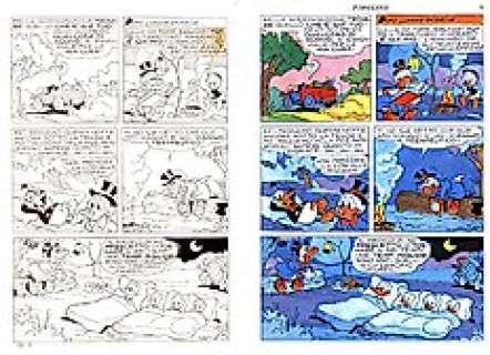 Massimo De Vita, Rodolfo Cimino - 1 Original page - Topolino - ”Zio Paperone e la ricerca Spaziale” - I TL 777-A - 1970
