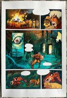 Reculé, Henri - 1 Original colour page - Les Immortels T3 - La Passion selon Nahel - 2002 | Catawiki