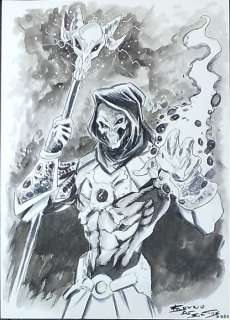 De Fabritiis, Fabrizio - 1 Original drawing - Masters Of The Universe - Skeletor - 2020 | Catawiki