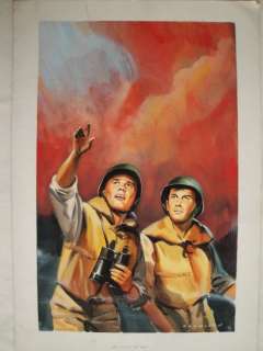 Donnison, Selby | 12 Original Western and Military cinema magazine and poster illustrations | Catawiki