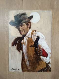 Sommer, Manfred - 1 Original colour drawing - Cowboy | Catawiki