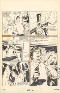 Raymond Poivet - Planche originale n°35 composée de deux parties de l‘histoire Une Surprise de Taille, prépubliée dans Pif Gadget n°86 - Les Pionniers de l‘espérance