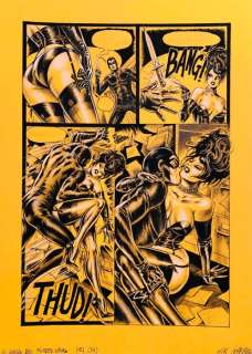 Nik Guerra - 1 Original colour page - Il Giallo del fumetto Nero - “Magenta e Mister Noir” tavola 47 - 2023 | Catawiki