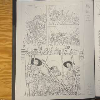 Ben Bishop - LAST RONIN - ISSUE 4 - PAGE 23 - (ORIGINAL ART)