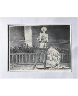 Manara Il Gioco | Original illustration | MogGallery