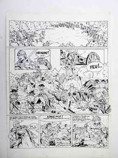 Legein, Pierre - 1 Original page - Dampierre T4 - Le Complot de Laval - 1994