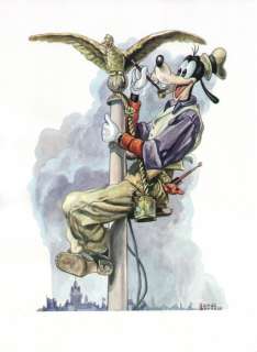 Jordi Bartoll inspired by Norman Rockwell - Gilding the Donlad 30x40cm - Gouache on Watercolor paper - 1 Complete series - 2024 | Catawiki