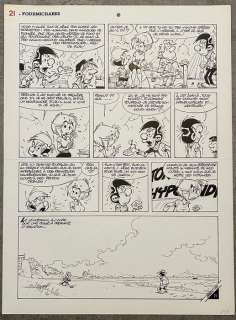 Seron, Pierre - 1 Original page - Les Petits Hommes T33 - Les Fourmicrabes - 2001 | Catawiki