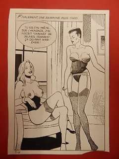 Gianfranco Giorgi - 20 Original page - Les Meufs #3 - "Les deux amies" - 1988