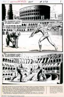 Russ Heath - Original Art for Our Army at War #273 Complete 12-page Story "The Arena!" (DC, 1974). In - | Heritage