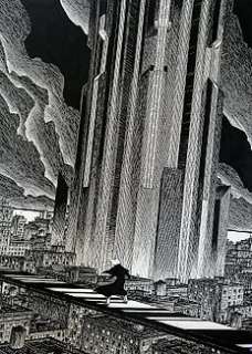 Andreas - 1 Estampe pigmentaire - Dystopia - 2018 | Catawiki