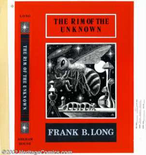 Herb Arnold - Original Cover Art for The Rim of the Unknown (Arkham House, 1972). This is an excellent piece of -