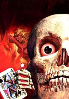 Pino Dangelico - 1 Original cover - Oltretomba #159 - "Donna di picche" - 1977 | Catawiki