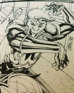 Bernard Chang - MONKEY PRINCE #1 pages 20-21