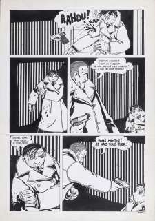 Tardi | Griffu, planche n°34 Ã  l’encre de Chine de ce… | Millon