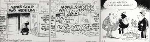 Russell Myers - Original Comic Strip Art for Broom-Hilda Daily dated 10-12-70 (Chicago Tribune, 1970). That -