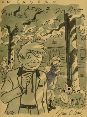 Jean-Claude Denis | Lot 240 - Luc Leroi, Un effet d’aubaine en édition originale, agrémenté d’une dédicace. Proche de l’état neuf. | Septimus