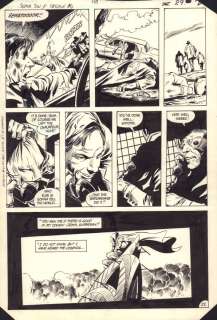 Bob McLeod, Gene Colan - Jemm, Son of Saturn #6 P.22 - Murder And Heroic Shot - 1985