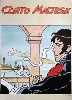 Pratt, Hugo - 1 Offset Print - Corto Maltese - Venezia - 1984 | Catawiki