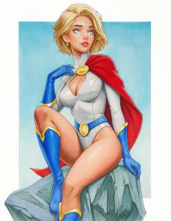 Will Jack - Power Girl #5 Original Art by Will Jack