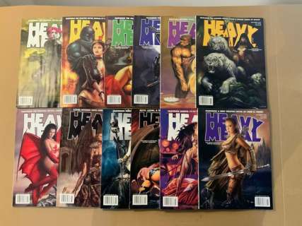 Heavy Metal - 2 Complete Year Runs! (2005 & 2006) USA Adult 18+ Magazine! No Reserve Price! - Milo Manara & Jodorovsky! - 12 Comic collection - EO - 2005/2006 | Catawiki