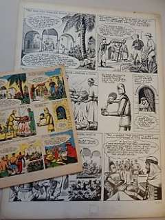 Kearon, Edward - 1 Original page - Archie de man van staal - Archie and the the Mystery of the Veiled Arab - 1957 | Catawiki