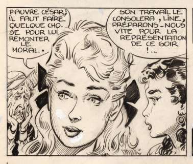 Gaudelette, André | Original page (p.34b) + Album  - (1960s/2003) | Catawiki