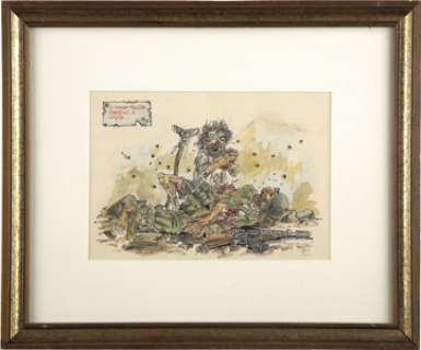 S. Clay Wilson - "A Crippled Beggar" Illustration Original Art (1982). When it comes to showing the - | Heritage
