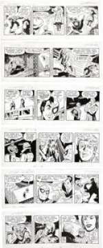 Larry Lieber - The Amazing Spider-Man Daily Comic Strip Original Art, Group of 6 (King Features Syndicate, - | Heritage