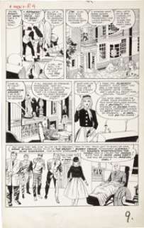 Jack Kirby and Paul Reinman - X-Men #1, page 8 Original Art (Marvel, 1963). Lovely Jean Grey makes her - | Heritage