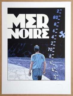 Francq, Philippe - 1 Silkscreen - Largo Winch - Mer Noire | Catawiki