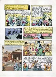 De Moor, Johan - 1 Original colour page - La Vache | Catawiki