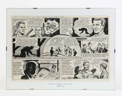 Pellos : une planche originale de : Chouchou, le roi de la petite… | misc / divers