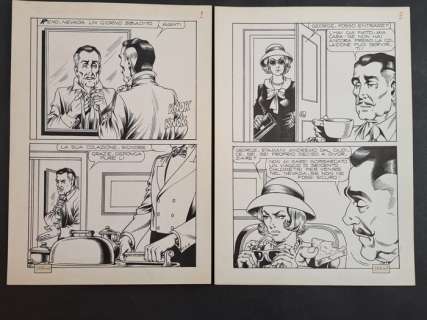 Magnus & Bunker - 2 Original page - Kriminal - Lola Vive! - 1971 | Catawiki