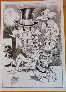Alessandro Gottardo - 1 Original drawing - Uncle Scrooge - "Rapimento e Riscatto" - 2024 | Catawiki