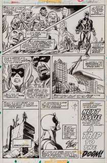 Gil Kane | Inhumans | Volume n. 1, n. 6, page 31 | Art-Rite