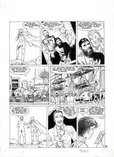 Ferry - Ian Kaledine 7 - Het grote komplot - 1 Page originale - 1987 | Catawiki