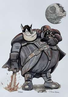 Patrick Block - Disney Star Wars print: Pete Vader | Catawiki