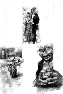 Radhakrishnan, Anand - 1 Original page - Graphic Novel - Blue in Green - 2021 | Catawiki