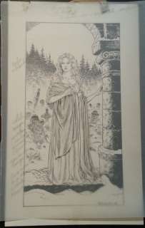 Swolfs, Yves | Original illustration  - Bookplate  - Le prince de la nuit | Catawiki