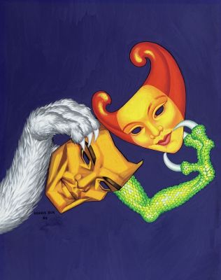 Hannes Bok | Masks (1950) | Shasta/Phoenix