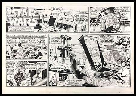 STAR WARS SUNDAY STRIP Issue #39 Sunday Strip | ComicConnect