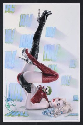 Harley Quinn, Ha! Print by Natali Sanders | eBay US (Buy It Now)